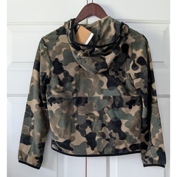 The North Face Glacier Lightweight Camo Fleece Hooded Jacket NEW - Picture 6 of 6